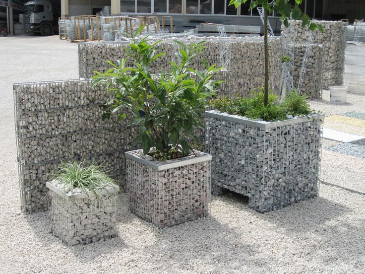 le mobilier en gabion